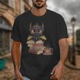 Dragon Read Books Be Kind Stay Weird Book Lover Unisex T-Shirt