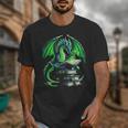 Dragon Reading Books Bookworm Unisex T-Shirt