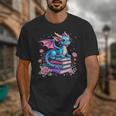 Dragons And Books Dragon Reading Book Lover Girl Bookworm Unisex T-Shirt Dragons And Books Dragon Reading Book Lover Girl Bookworm Unisex T-Shirt