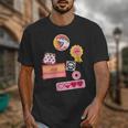 Dungeon Crawler Carl Colorful Sticker Collage LitRPG Book Unisex T-Shirt