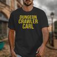 Dungeon Crawler Carl Yellow Text Logo LitRPG Series Book Unisex T-Shirt Dungeon Crawler Carl Yellow Text Logo LitRPG Series Book Unisex T-Shirt