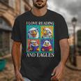 Eagle Love Reading And Eagles Child Book Lover Unisex T-Shirt Eagle Love Reading And Eagles Child Book Lover Unisex T-Shirt