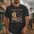 Easily Distracted By Books & Dragons Librarian Book Lover Unisex T-Shirt