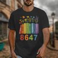 Equal Rights Book Flower Resist 86 47 Feminist Women Rights Unisex T-Shirt