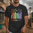 Equality Books Peace Love Compassion LGBT Gay Lesbian Pride Unisex T-Shirt Equality Books Peace Love Compassion LGBT Gay Lesbian Pride Unisex T-Shirt