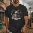 Existential Crisis Club Lifetime Member Skull And Books Unisex T-Shirt