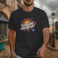 Explosions Are My Art Comic Book Boom Unisex T-Shirt