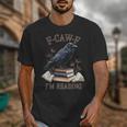 F-CAW-F Crow Book Lover Reader Gothic Humor Unisex T-Shirt F-CAW-F Crow Book Lover Reader Gothic Humor Unisex T-Shirt