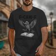 F-Caw-F Crow Book Lovers Vintage Bookish Bird Unisex T-Shirt