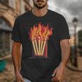 Flames And Lighter Costume For Matchbook Lovers Unisex T-Shirt