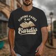 Flipping Pages Is My Cardio Book Lover Reading Bookworm Unisex T-Shirt