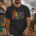 Floral Flower Book Equality Human Rights Women's Rights Unisex T-Shirt