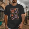 Floral Pride & Prejudice Barely Tolerable Book Lover Bookish Unisex T-Shirt