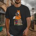 Fox Books Read Reading Librarian America Men Women Kids Unisex T-Shirt Fox Books Read Reading Librarian America Men Women Kids Unisex T-Shirt