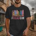 Freadom Anti Ban Books Freedom To Read Book Lover Reading Unisex T-Shirt