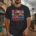 Freadom To Read Book Lover Reading Freedom Unisex T-Shirt