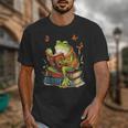 Frog & Toad Fishing Vintage Classic Book Frog Reading Book Unisex T-Shirt Frog & Toad Fishing Vintage Classic Book Frog Reading Book Unisex T-Shirt