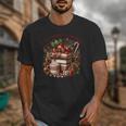 Fully Booked For Christmas Cozy Holiday Books Winter Reading Unisex T-Shirt Fully Booked For Christmas Cozy Holiday Books Winter Reading Unisex T-Shirt