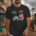 Gamer Book Lover Girl Women Bookworm Video Gaming Daughter Unisex T-Shirt