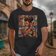 Geometric History Educated Women Reading Book Melanin Unisex T-Shirt