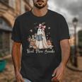 Ghost Reading Book Coquette Bow Halloween Girl Kid Teacher Unisex T-Shirt Ghost Reading Book Coquette Bow Halloween Girl Kid Teacher Unisex T-Shirt