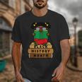 Girl Kid Reading Book Black History Month Bookworm Unisex T-Shirt