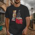 Gnome Read Reading Book Librarian Across America Women Kids Unisex T-Shirt Gnome Read Reading Book Librarian Across America Women Kids Unisex T-Shirt
