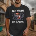 Go Away I'm Reading Book Reader Cute Fox Librarians Unisex T-Shirt Go Away I'm Reading Book Reader Cute Fox Librarians Unisex T-Shirt