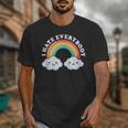 I Hate Everybody Rainbow Sarcastic Grumpy Introvert Unisex T-Shirt