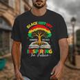 Honoring Past Inspiring Future History Month Book Tree Unisex T-Shirt Honoring Past Inspiring Future History Month Book Tree Unisex T-Shirt