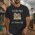 I'm Not Old Women Shirt Vintage Chic Floral Book Unisex T-Shirt