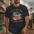 It's a Good Day To Read a Book Floral Stack Tee Unisex T-Shirt