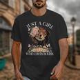 Just A Girl Who Loves Books Book Lover Reading For Women Unisex T-Shirt