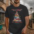 Just a Girl Who Loves Books All Booked For Christmas Unisex T-Shirt