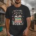 Just a Girl Who Loves Books Cute Book Lover Bookworm Unisex T-Shirt Just a Girl Who Loves Books Cute Book Lover Bookworm Unisex T-Shirt