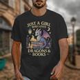 Just a Girl Who Loves Cute Dragons And Books Unisex T-Shirt