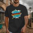 Kids Boys Benjamin Name Personalized Superhero Comic Book Unisex T-Shirt