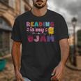 Kids Reading Book Lover Reading Is My Jam Unisex T-Shirt Kids Reading Book Lover Reading Is My Jam Unisex T-Shirt