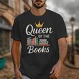 Librarian Queen Of The Books Book Reading Library Unisex T-Shirt Librarian Queen Of The Books Book Reading Library Unisex T-Shirt