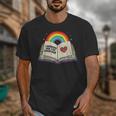 Libraries Are For Everyone Book LGBTQ Ally Gay Pride Month Unisex T-Shirt