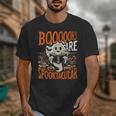 Library Halloween Book Lover Ghost With Books Unisex T-Shirt