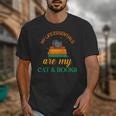 My Life Essentials Are Cat And Books Unisex T-Shirt My Life Essentials Are Cat And Books Unisex T-Shirt
