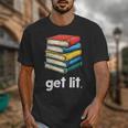 Get Lit With Books Unisex T-Shirt