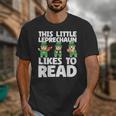 This Little Leprechaun Likes To Read St Patrick's Day Book Unisex T-Shirt This Little Leprechaun Likes To Read St Patrick's Day Book Unisex T-Shirt