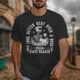 I Look Better Bent Over a Book Proud Smut Reader Skeleton Unisex T-Shirt I Look Better Bent Over a Book Proud Smut Reader Skeleton Unisex T-Shirt