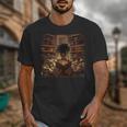 Melanin Afro Women Educated Reading Book History Unisex T-Shirt