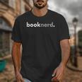 Minimalist Book Lover Book Nerd Unisex T-Shirt