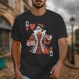 Modern Queen Of Hearts Book Lover Reading Novels Romantasy Unisex T-Shirt Modern Queen Of Hearts Book Lover Reading Novels Romantasy Unisex T-Shirt