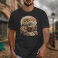 Nerdy Bearded Dragon Glasses Book Reading Unisex T-Shirt Nerdy Bearded Dragon Glasses Book Reading Unisex T-Shirt