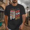 New Year New Chapter Book Lover Reader Unisex T-Shirt
